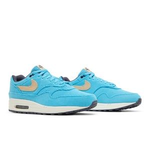 Nike Air Max 1 Premium "Baltic Blue Corduroy" FB8915-400 NEW